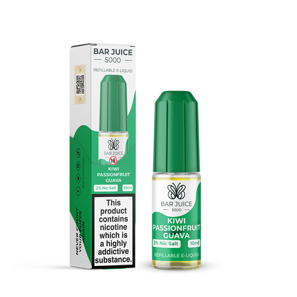 KIWI PASSIONFRUIT GUAVA 10ML BY BAR JUICE 5000