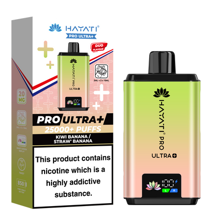 Hayati Pro Ultra Plus 25K Prefilled Kit - 20mg