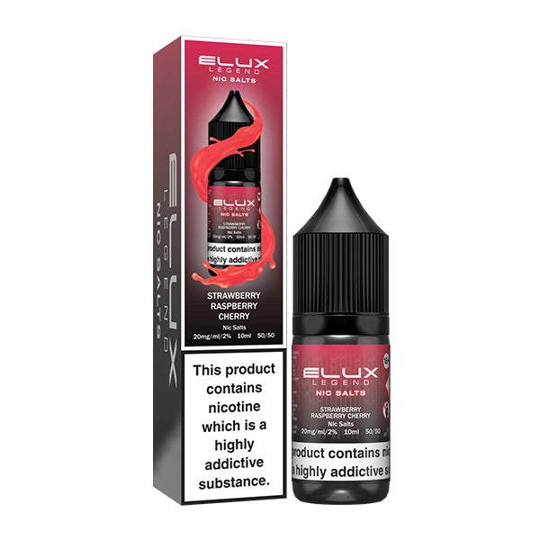 STRAWBERRY RASPBERRY CHERRY 10ML BY ELUX LEGEND