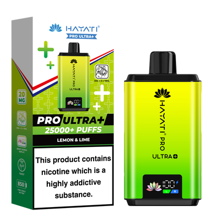 Hayati Pro Ultra Plus 25K Prefilled Kit - 20mg