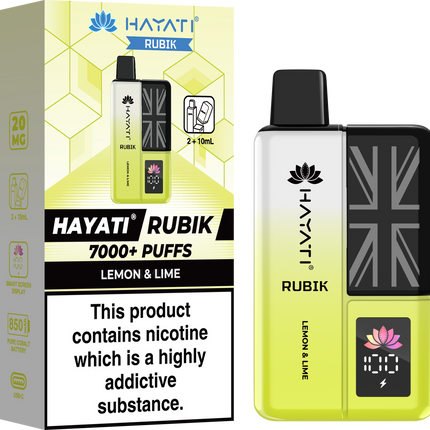 Hayati Rubik 7000 + Prefilled Pod Kit - 20mg
