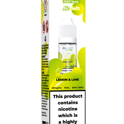 LEMON & LIME 10ML PRO MAX BY HAYATI