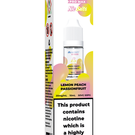 LEMON PEACH PASSIONFRUIT 10ML PRO MAX BY HAYATI