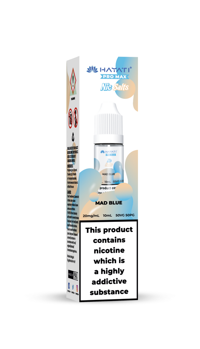 MAD BLUE PASSIONFRUIT 10ML PRO MAX BY HAYATI