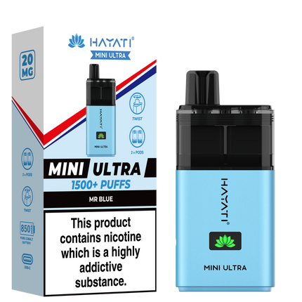 Hayati Mini Ultra 1500 Prefilled Pod Kit - 20mg