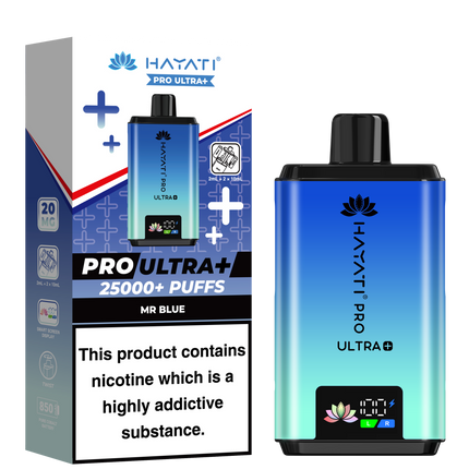 Hayati Pro Ultra Plus 25K Prefilled Kit - 20mg