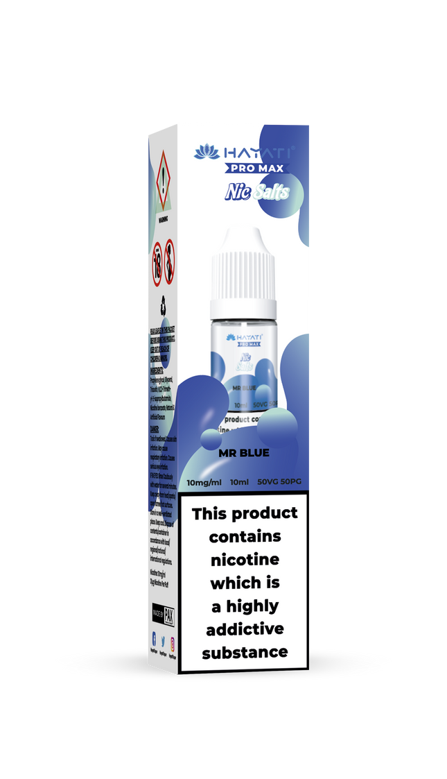 MR BLUE PASSIONFRUIT 10ML PRO MAX BY HAYATI