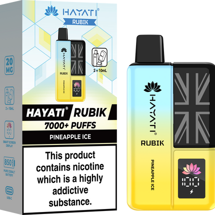 Hayati Rubik 7000 + Prefilled Pod Kit - 20mg