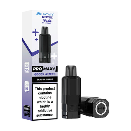Hayati Pro Max 6000+ Prefilled Pods - 20mg