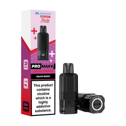 Hayati Pro Max 6000+ Prefilled Pods - 20mg