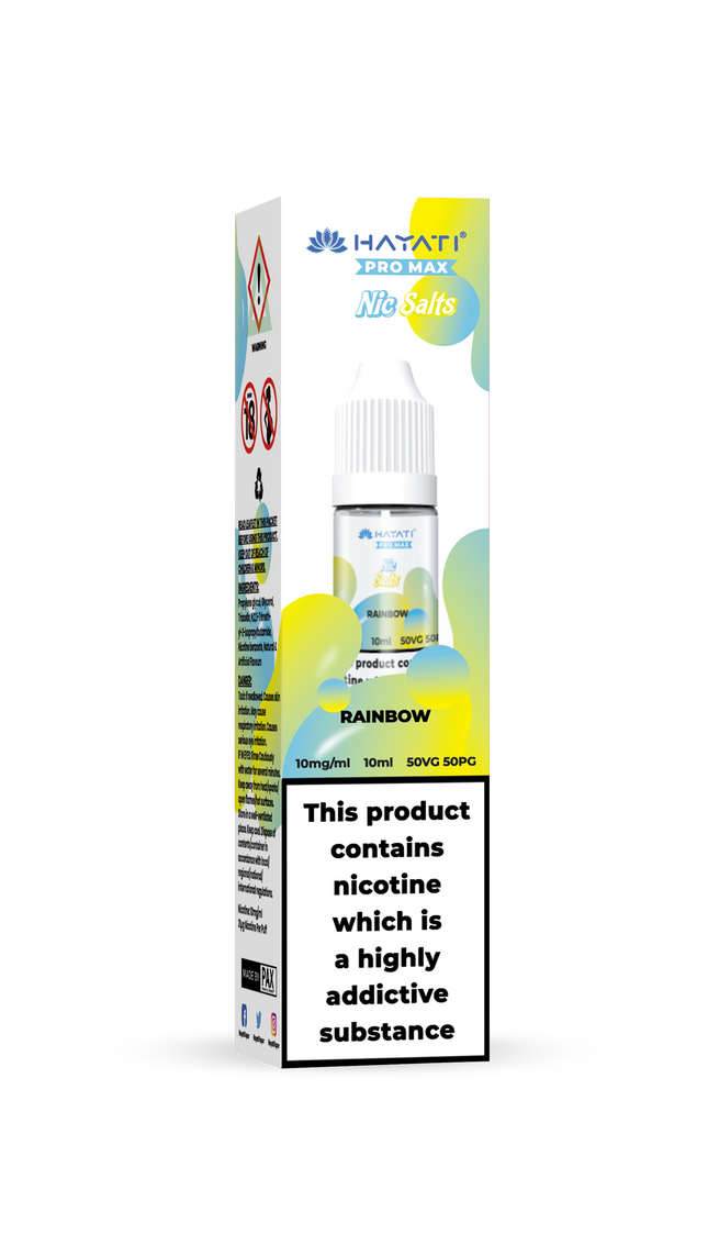RAINBOW PASSIONFRUIT 10ML PRO MAX BY HAYATI