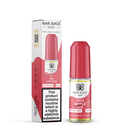 RED APPLE ICE 10ML BY BAR JUICE 5000