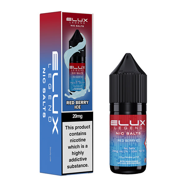 RED BERRY ICE 10ML BY ELUX LEGEND