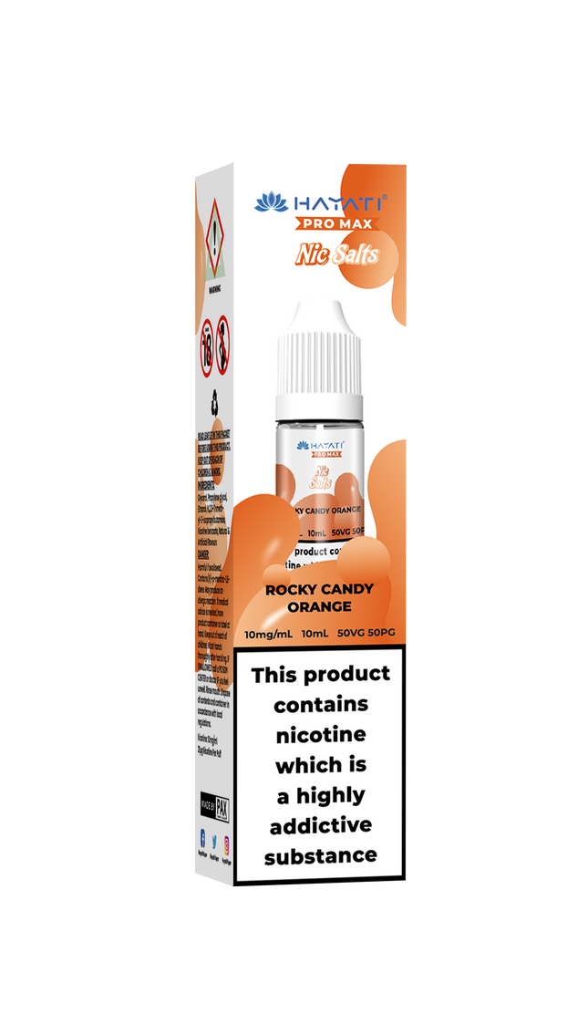 ROCKY CANDY ORANGE 10ML PRO MAX BY HAYATI