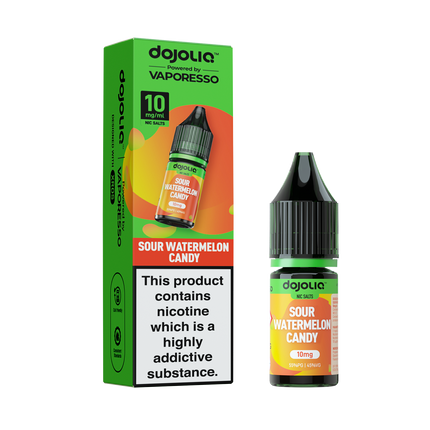 SOUR WATERMELON CANDY 10ML DOJOLIQ BY VAPORESSO