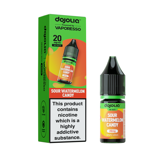 SOUR WATERMELON CANDY 10ML DOJOLIQ BY VAPORESSO