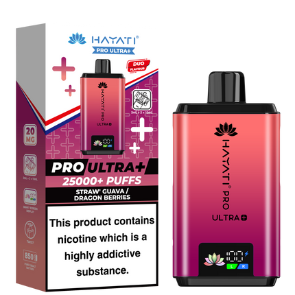 Hayati Pro Ultra Plus 25K Prefilled Kit - 20mg