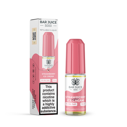 STRAWBERRY ICE CREAM 10ML BY BAR JUICE 5000