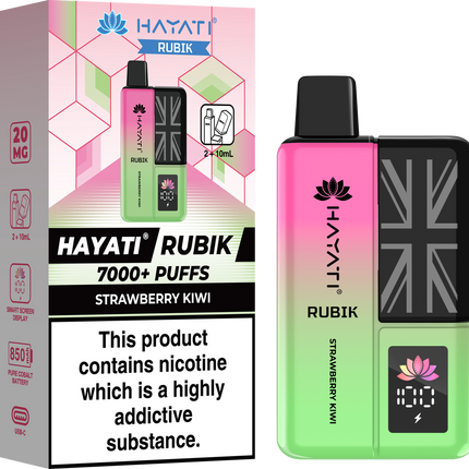 Hayati Rubik 7000 + Prefilled Pod Kit - 20mg