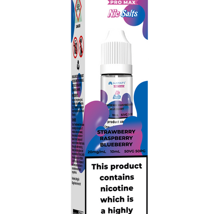 STRAWBERRY RASPBERRY BLUEBERRY 10ML PRO MAX BY HAYATI