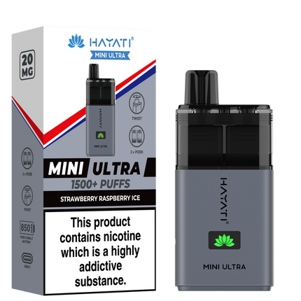 Hayati Mini Ultra 1500 Prefilled Pod Kit - 20mg