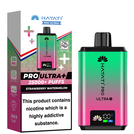 Hayati Pro Ultra Plus 25K Prefilled Kit - 20mg