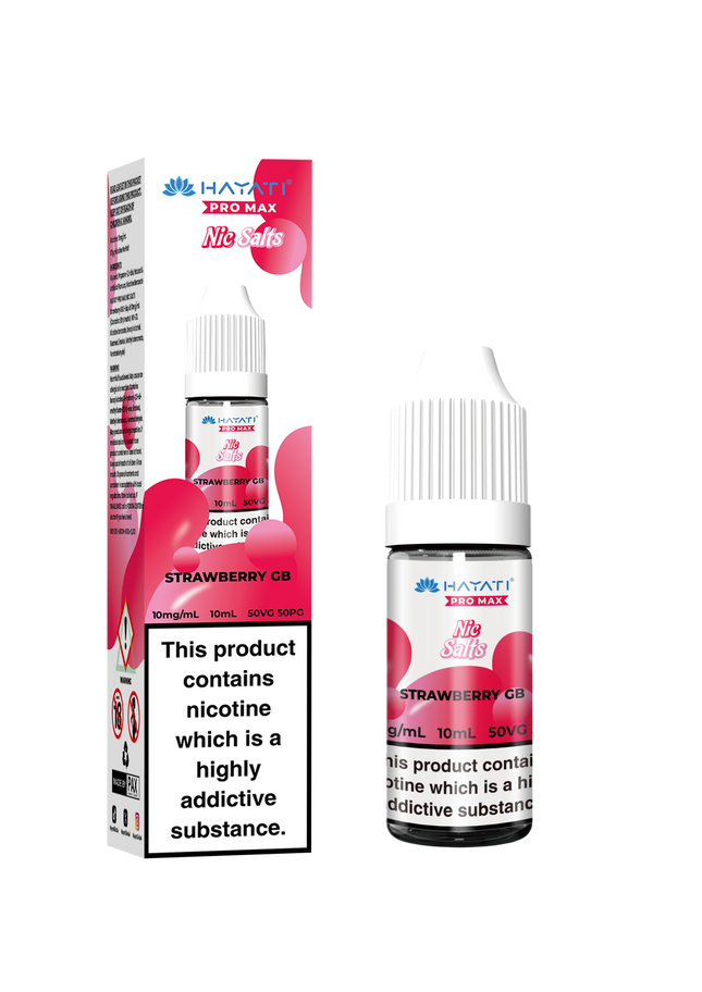 STRAWBERRY GB 10ML PRO MAX BY HAYATI