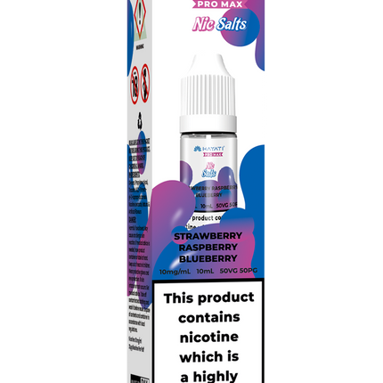 STRAWBERRY RASPBERRY BLUEBERRY 10ML PRO MAX BY HAYATI