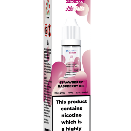 STRAWBERRY RASPBERRY ICE 10ML PRO MAX BY HAYATI