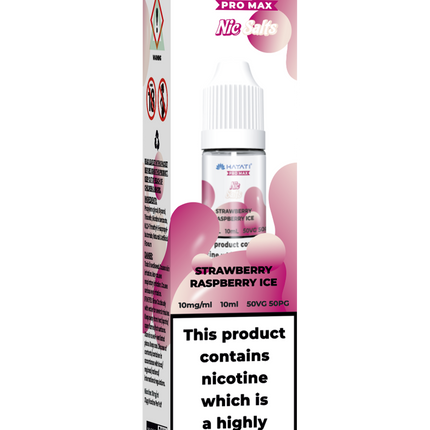 STRAWBERRY RASPBERRY ICE 10ML PRO MAX BY HAYATI