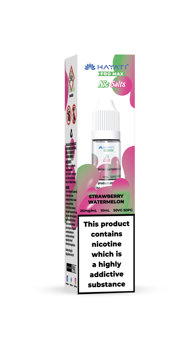STRAWBERRY WATERMELON 10ML PRO MAX BY HAYATI