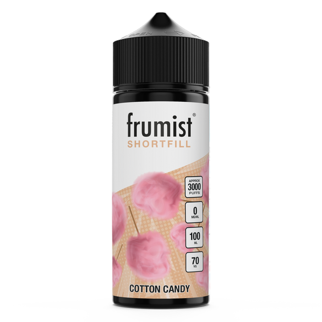 COTTON CANDY 100ML SHORTFILL BY FRUMIST