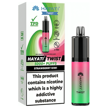 Hayati Twist 5000+ Pre Filled Pod Kit