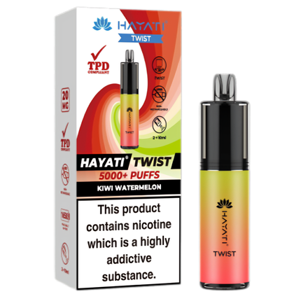 Hayati Twist 5000+ Pre Filled Pod Kit