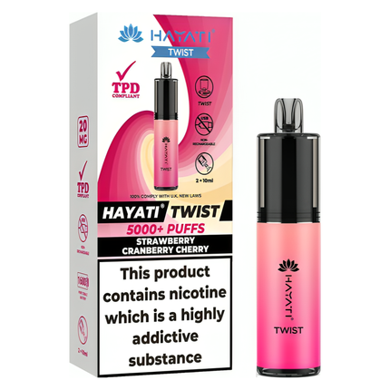 Hayati Twist 5000+ Pre Filled Pod Kit
