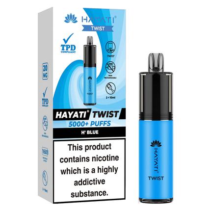 Hayati Twist 5000+ Pre Filled Pod Kit