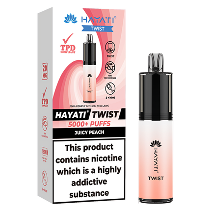 Hayati Twist 5000+ Pre Filled Pod Kit