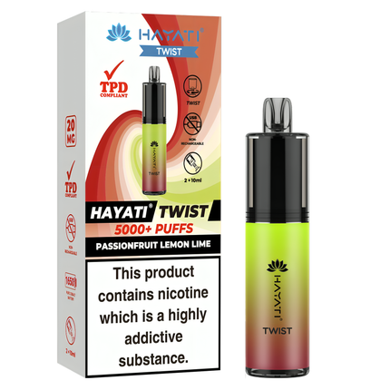 Hayati Twist 5000+ Pre Filled Pod Kit