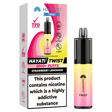 Hayati Twist 5000+ Pre Filled Pod Kit