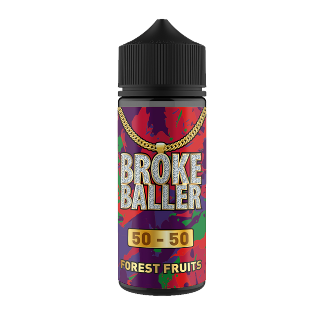 Broke Baller - Forest Fruits 80ml Shortfill E-Liquid