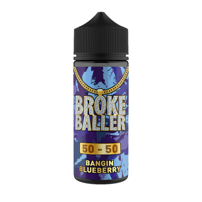 Broke Baller - Banging Blueberry 80ml Shortfill E-Liquid