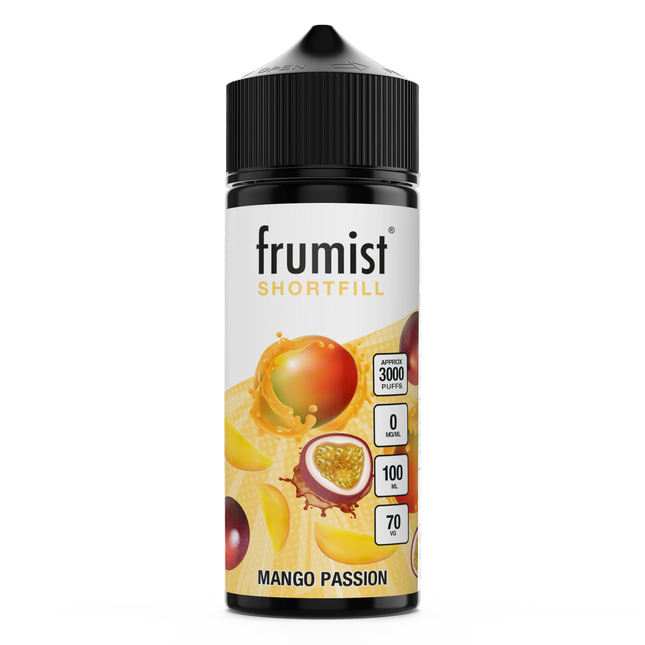 MANGO PASSION 100ML SHORTFILL BY FRUMIST