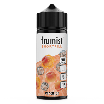 PEACH ICE 100ML SHORTFILL BY FRUMIST
