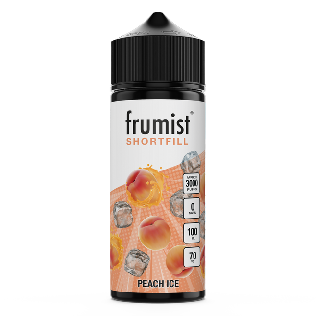 PEACH ICE 100ML SHORTFILL BY FRUMIST