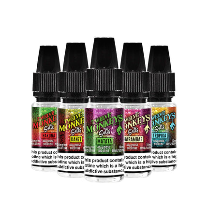Twelve Monkeys Salt - 10mg - 10ml