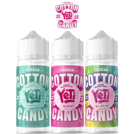 Yeti Frozen Cotton Candy - 100ml Shortfill - 0mg